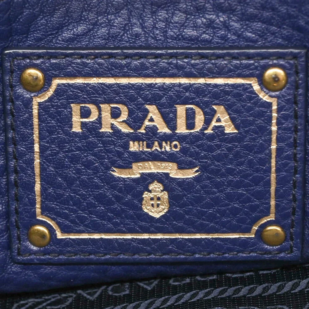 PRADA Blue Shoulder Bag